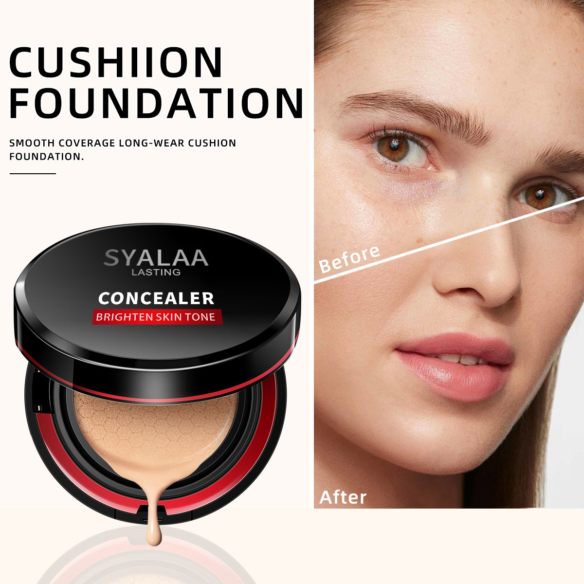 Bb Cushion Korean - BB Cushion Foundation w stylu koreańskim,