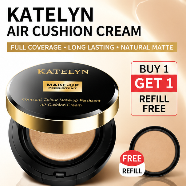 Bb Cushion Korean - Płynny podkład do twarzy, nawilżający i