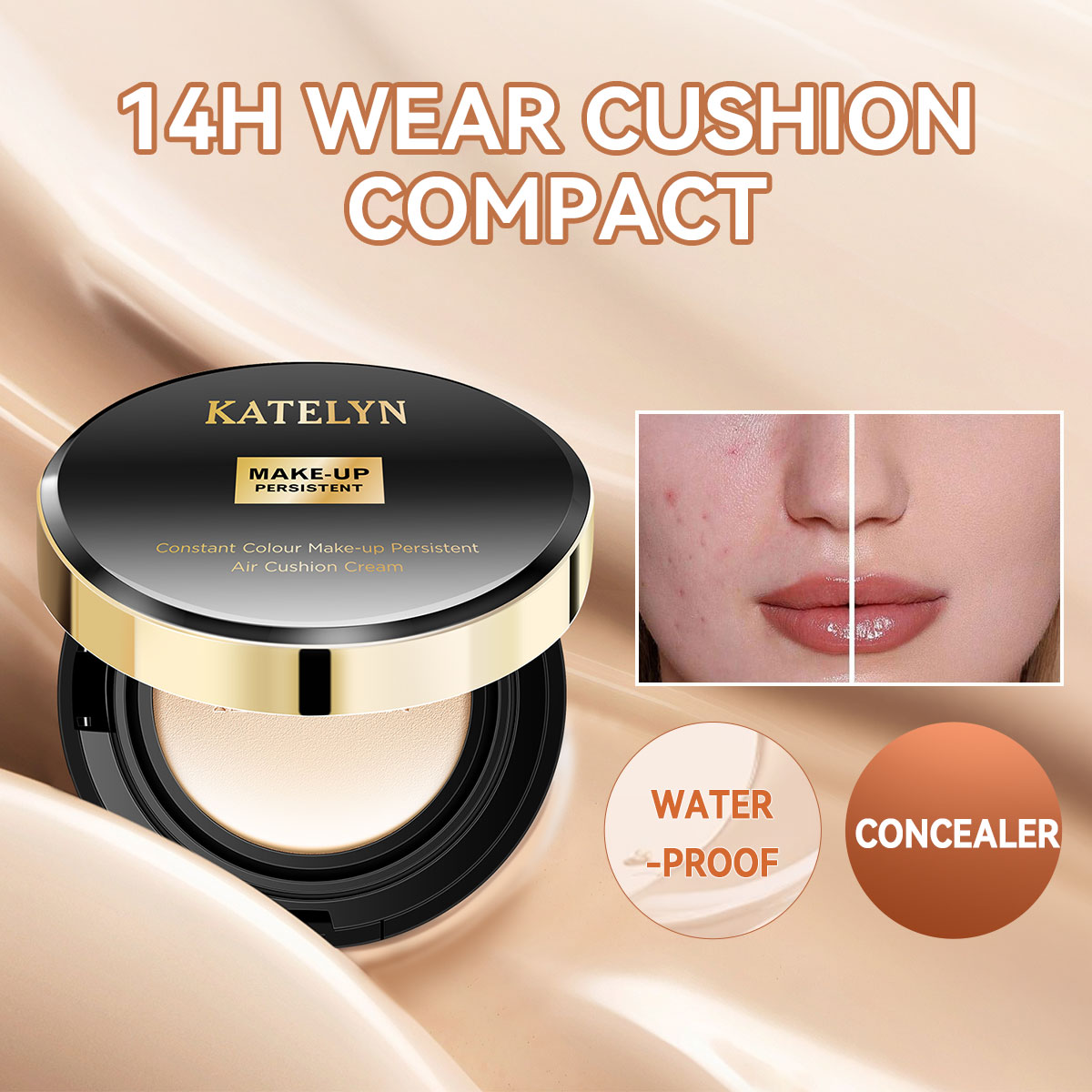 Płynny podkład do twarzy, nawi – Bb Cushion Korean recenzja i cena