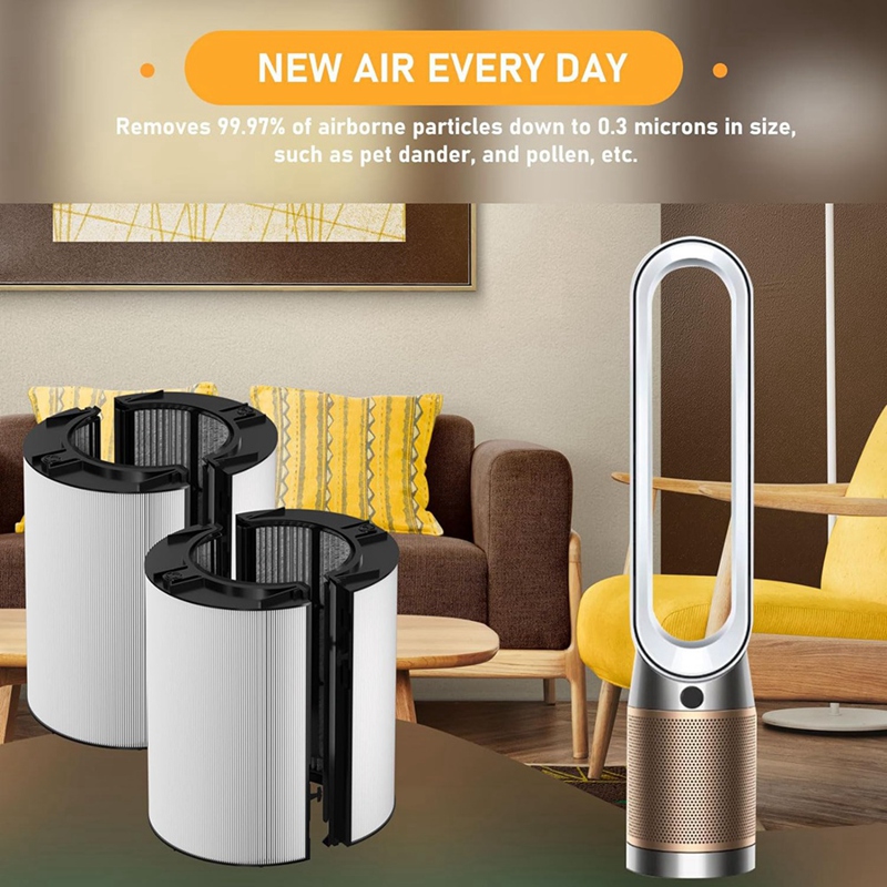 Wymiana filtra HEPA akcesoria  – Dyson Fan Tp07 recenzja i cena
