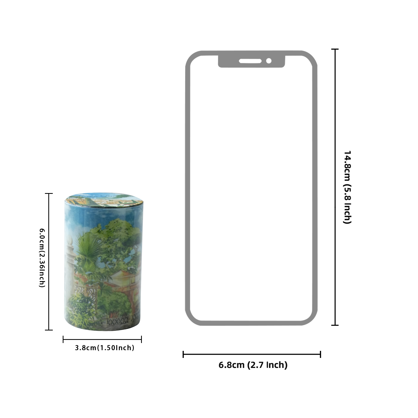 Taśma washi Etori Life 60mm*2m – Korean Lifestyle Student recenzja i cena